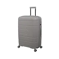 it luggage eco tough valise rigide à 8 roues pivotantes 76,2 cm, argenté, 76,2 cm (30"), eco tough valise rigide à 8 roues pivotantes 76,2 cm