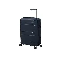 it luggage momentous spinner extensible à 8 roues rigides 63,5 cm, tibet lan, 64 cm, momentous valise rigide extensible 8 roues 63,5 cm