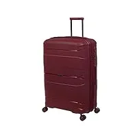 it luggage momentous spinner extensible à 8 roues rigides 76,2 cm, rouge allemand, 76,2 cm (30"), momentous valise rigide extensible à 8 roues 76,2 cm