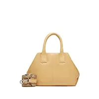 liebeskind puffy chelsea, sac cabas s femme, champagne, small (hxbxt 20.5cm x 27cm x 12cm)