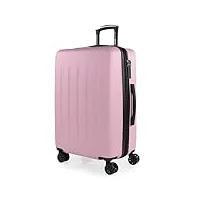 skpat - valise moyenne, valises rigides, valise rigide, valise semaine pour tout voyage, valise soute de luxe 175160, rose