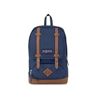 jansport cortlandt, grand sac à dos, 25 l, 45 x 32 x 15 cm, 15in laptop compartment, navy