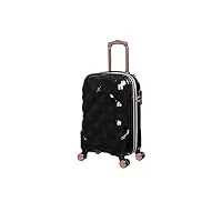 it luggage st tropez trois valise de cabine extensible à 8 roues 53,3 cm, noir, 53,3 cm, st tropez trois valise de cabine extensible à 8 roues 53,3 cm