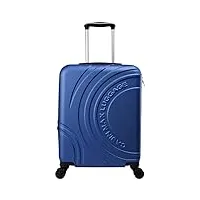 cabin max velocity valise à 4 roues 55 x 40 x 20 cm convient pour ryanair, easyjet, jet 2 paid carry on, bleu nuit, 55x40x20cm, valise à main 55 x 40 x 20 cm