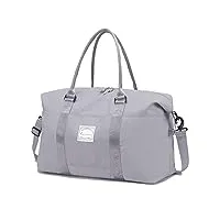 sac de sport femme bagage cabine pour easyjet homme sac de voyage léger avec sac humide séparé bagage à main grande taille sac week-end résistant à l'eau