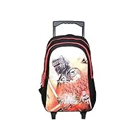 bagtrotter sac a dos a roulettes disney star wars multicolore