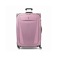 travelpro maxlite 5-softside valise extensible à roulettes pivotantes, orchidée rose violet, carry-on 21-inch, cabine 21"