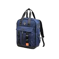 cabin max memphis sac à dos de voyage – idéal pour transporter sous le siège – polyester recyclé durable (bleu, 45 x 36 x 20cm, easyjet)
