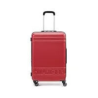 tommy hilfiger lexington upight valise rigide, rouge, 64 cm, lexington upight valise rigide