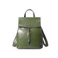 yanyueshop sac à dos pour femme sacs à dos de voyage antivol pour adolescentes sac à bandoulière d'école féminine (couleur : vert, taille : taille unique)