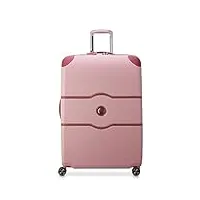 delsey paris - chatelet air 2.0 - valise grande taille rigide - 82x55x34 cm - 132 litres - xxl - rose