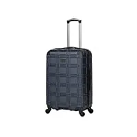 ben sherman nottingham valise de voyage à 4 roues 22 x 14,5 x 10, multicolore, 22 x 14,5 x 10 cm, bleu marine, 28-inch checked, nottingham bagage de voyage rigide léger à 4 roues pivotantes
