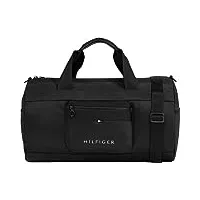 tommy hilfiger homme duffle bag sac skyline bagage cabine, multicolore (black), taille unique