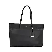 calvin klein femme cabas sac shopper moyen, noir (ck black), taille unique