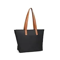 miss lulu sacs cabas pour femmes grand sac à main en nylon imperméable sac fourre-tout pour ordinateur portable