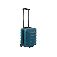 cabin max – valise à main anode légère avec coque rigide, 2 roues, serrure à combinaison, endless sea, 40 x 30 x 20cm, 2 wheel