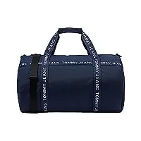 tommy jeans homme duffle bag sac essential bagage cabine, multicolore (twilight navy), taille unique