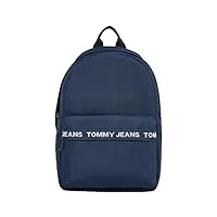 tommy jeans homme sac à dos essential dome bagage cabine, multicolore (twilight navy), taille unique