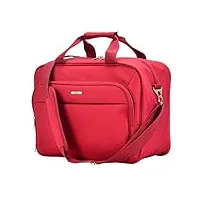 bontour air wizzair/vueling/volotea sac de cabine 40x30x20 cm, sac pour sous le siège, sac d'avion, sport, sac de week-end, rouge, bagages à main