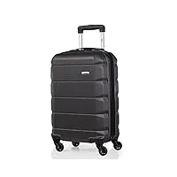a2b exodus ab001 valise rigide avec 4 roulettes pivotantes en abs, gris, s, lot de 3 valises