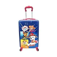 fast forward valise de cabine légère à roulettes rigide pour enfants 50,8 cm, multicolore, carry-on 20 inch, paw patrol