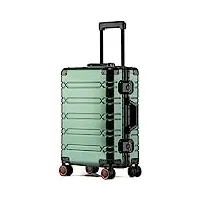 olotu valise bagages de cabine de luxe légers avec roues résistance à l'abrasion all-aluminum magnesium alloy trolley case bagages d'affaires portable