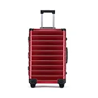 olotu valise bagages rigides de luxe légers avec roulettes valise de chariot à bagages en alliage de magnésium et d'aluminium pour voyager portable