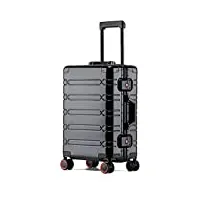olotu fort bagages de cabine de luxe légers avec roues résistance à l'abrasion all-aluminum magnesium alloy trolley case bagages d'affaires robuste