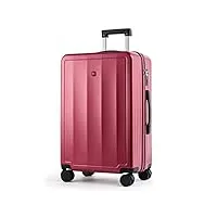 get lost valise rigide légère,rigide bagages cabine avec 4 roulettes doubles pivotantes et serrure.