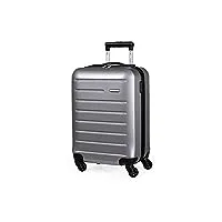 pierre cardin voyager valise de 48.9 cm – valise de voyage rigide approuvée ba avec 4 roulettes pivotantes,poids 3 kg 38.9 l hauteur 54.4 cm pour cage 55x45x35 cl89351-s, s, valise rigide