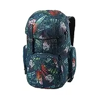 nitro weekender sac à dos pour ordinateur portable avec compartiment rembourré et compartiment humide 42 l, tropical, 42 l, rucksack