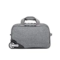 aditam zhangqiang flight approved bag bagage à main à roulettes - carry on trolley backpack travel carry on cabin (color : gray, size : 45 * 28 * 25cm) double the comfort