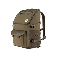 carhartt sac à dos de travail en nylon de 35 l, durable, one size, sac à dos de travail en nylon 35 l résistant à l'eau avec housse pour ordinateur portable 15"
