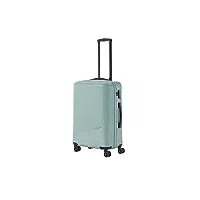 travelite valise 4 roues à coque dure moyenne 65 litres, série de bagages bali: valise trolley rigide en abs avec serrure à combinaison tsa, 67 cm