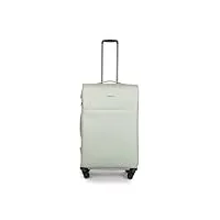 stratic light + valise souple valise de voyage à roulettes tsa 4 roulettes extensible, menthe, 79 cm, large (