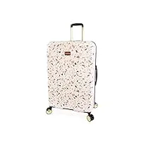 bebe stella valise rigide à roulettes pivotantes pour femme 73,7 cm, beige, check-in 29", valise rigide pour enregistrement