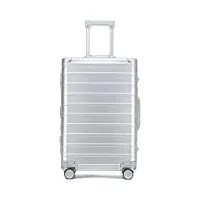 bagages rigides de luxe légers avec roues valise de chariot à bagages en alliage d'aluminium et de magnésium pour voyager robuste
