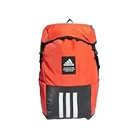 adidas 4athlts camper backpack, sac à dos unisex, bright red/black/white, one size
