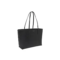 ted baker london kahlaa-studded shopper bag, black