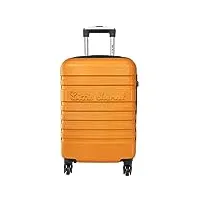 little marcel - valise 55cm - valise rigide orange