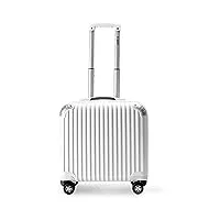 zumaha nouveau bagages rigides légers et résistants bagages portables valise d'embarquement 16 pouces roue universelle légère petit bagage cabine valises