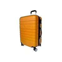 little marcel valise moyenne taille 65 cm rigide abs orange