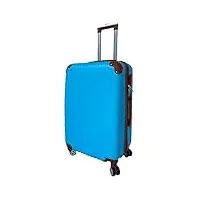 little marcel valise rigide abs bleu pastel