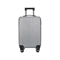 bagage valise bagages à roulettes valise de bagage enregistrée avec roulettes valise rigide avec roulettes bagage cabine valise de voyage (color : c, size : 20inch)