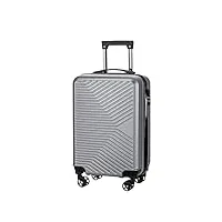 bagage valise bagages à roulettes valise de bagage enregistrée avec roulettes valise rigide 20 po avec roulettes bagage cabine valise de voyage (color : d, size : 20inch)