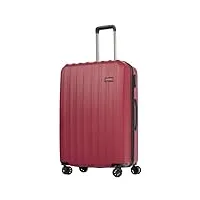 hansekoffer lot de valises 3 en 1 - valise rigide - valise à roulettes - robuste - résistante aux chocs - robuste - 3 tailles - double roulettes à 360° - système de poignée télescopique - serrure à