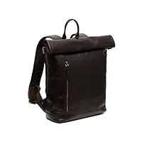 the chesterfield brand mazara sac à dos en cuir avec compartiment pour ordinateur portable 39 cm, marron, taille unique