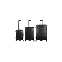 discovery ensemble bagages de voyage patrol 3 pièces ensemble de valise de voyage/trolleyset - anthracite