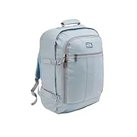 cabin max metz sac à dos, petit sac de voyage, bagage de cabine, idéal comme bagage à main en avion. (aspen bleu, 55 x 40 x 20cm)