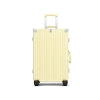 portable valise à bagages trolley case universal wheel (seulement 20/24 in) pc trolley case avec tsa lock carry business trip bagages box
